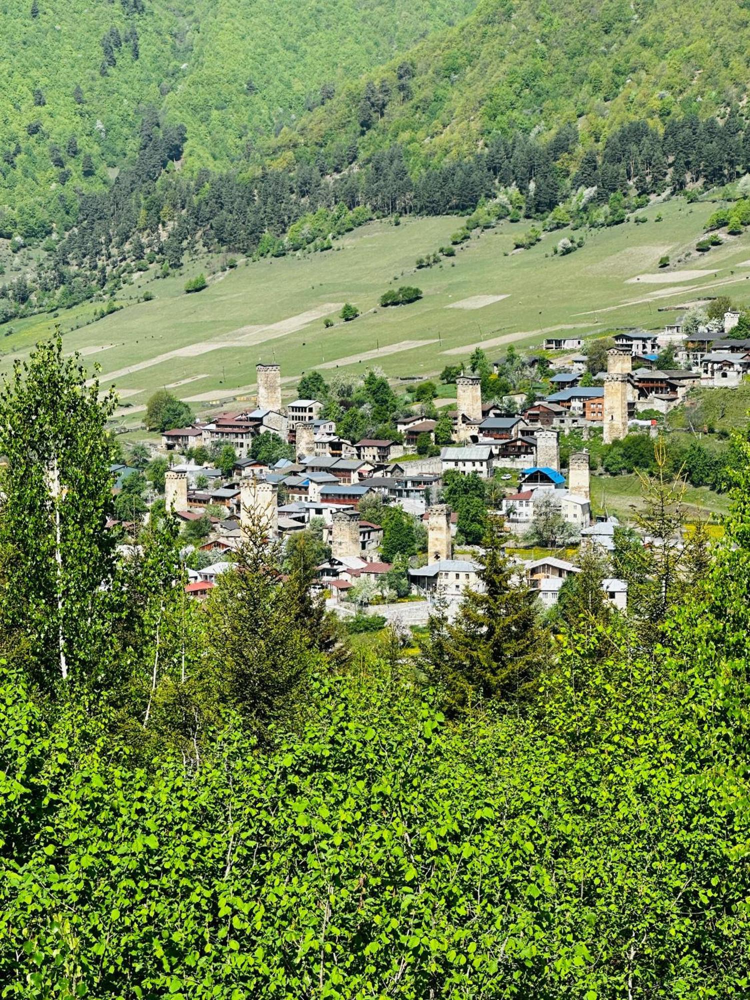 "Panorama" Kakhri Hotel Mestia Exterior photo